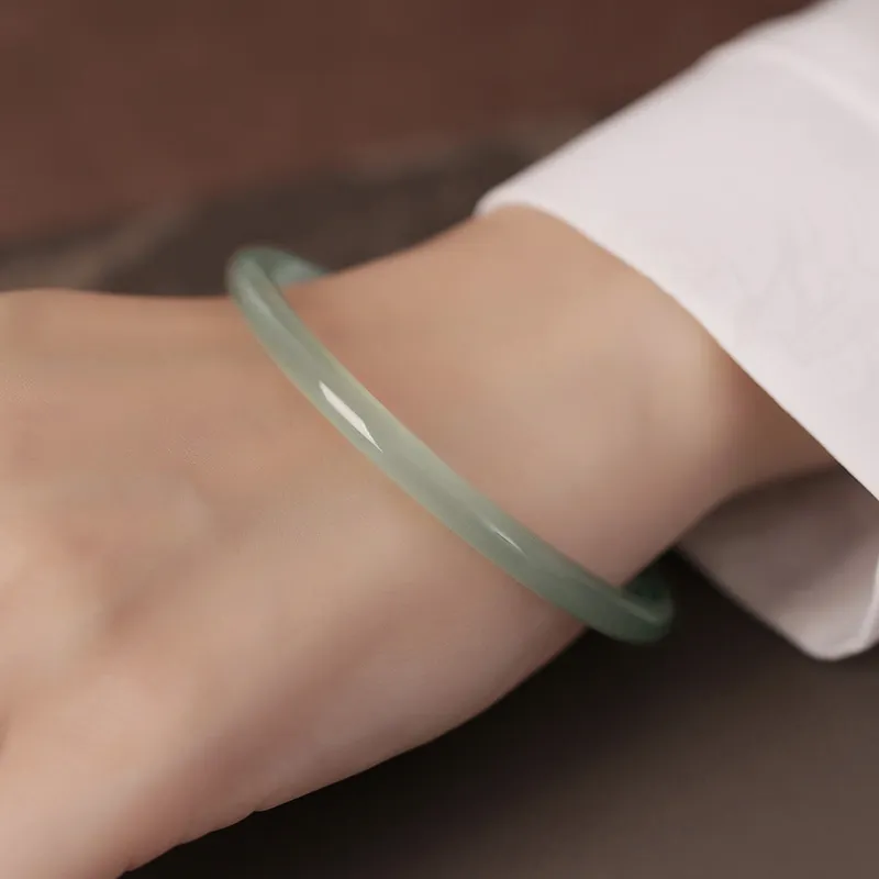 Princess Cui Chalcedony Jade Bangles Women's-1