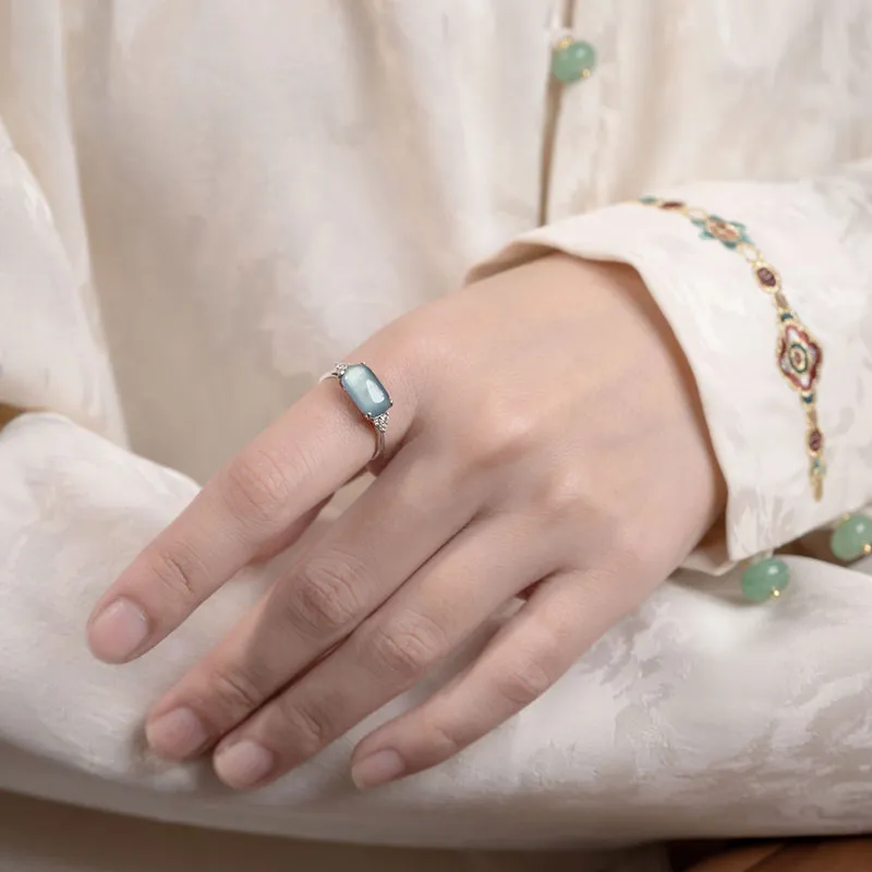 Princess Cui Ice Type Jadeite Rings Unisex-5