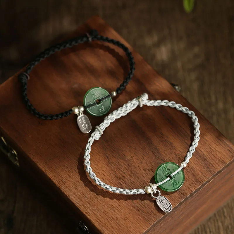 Princess Cui Ice Glutinous Jadeite Bracelets Unisex-1