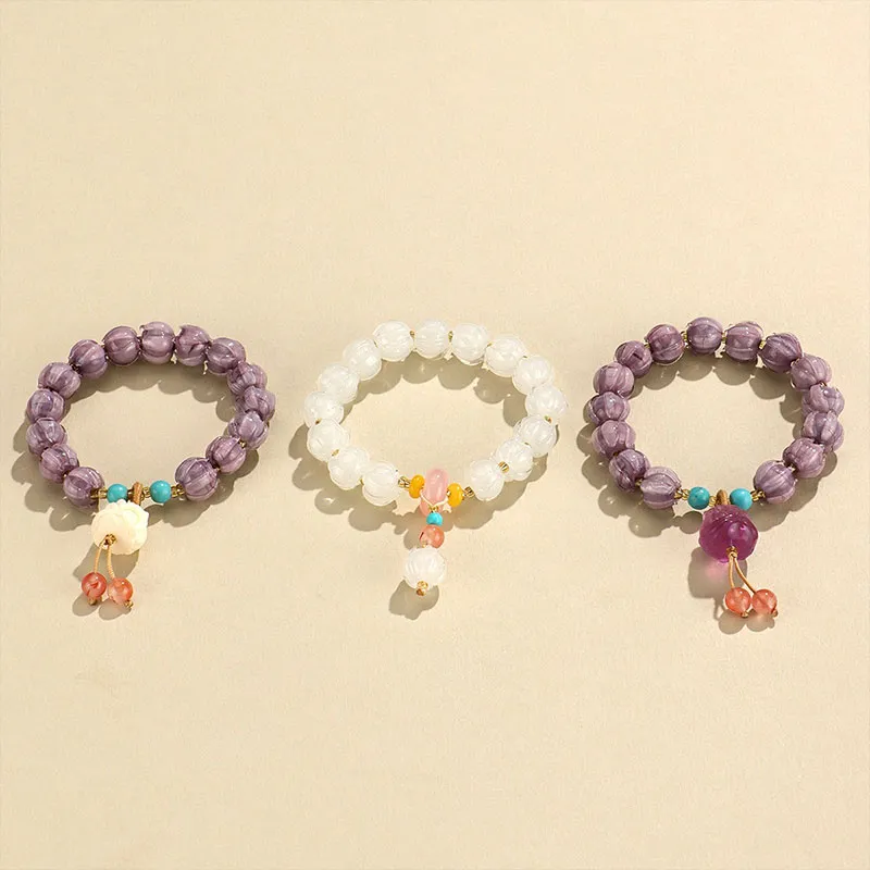Princess Cui Colored Glaze Bracelets Unisex-7