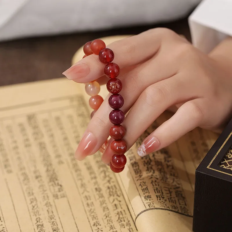Princess Cui Agate Jade Bracelets Unisex-10