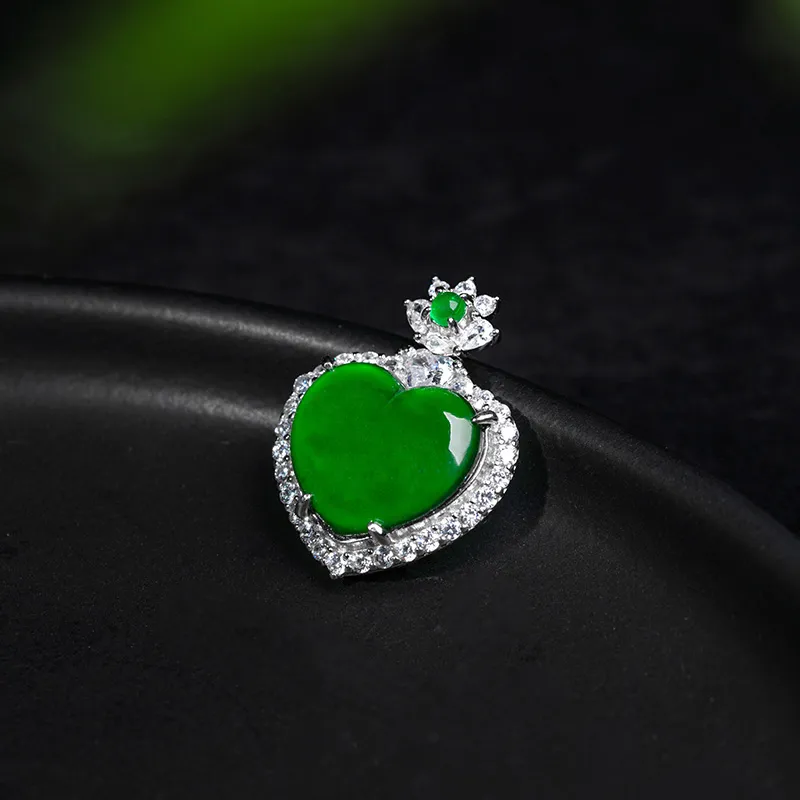 Princess Cui Ice Type Jadeite Necklaces Women's-3