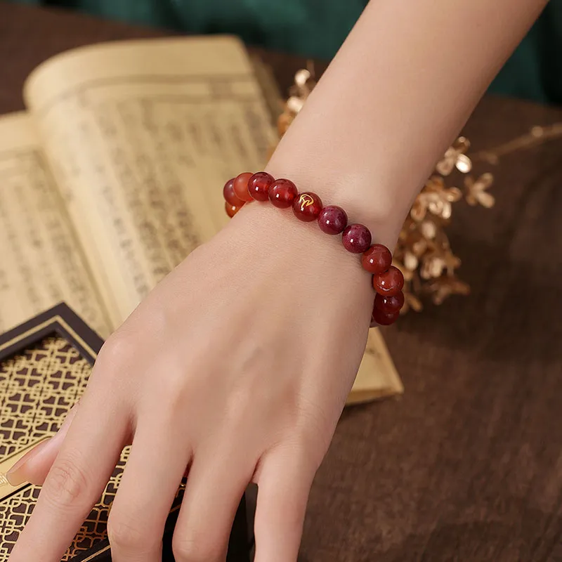 Princess Cui Agate Jade Bracelets Unisex-11