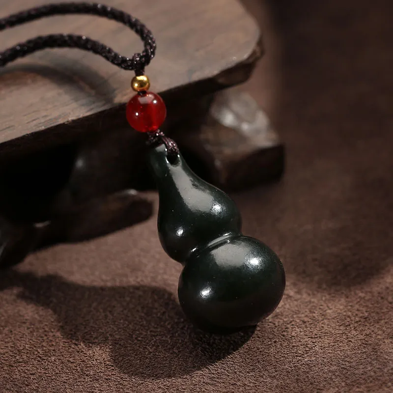 Princess Cui Hetian Jade Black Jade Unisex-2