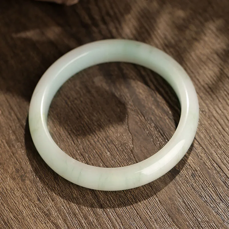 Princess Cui Golden Silk Jade Jade Bangles Women's-3