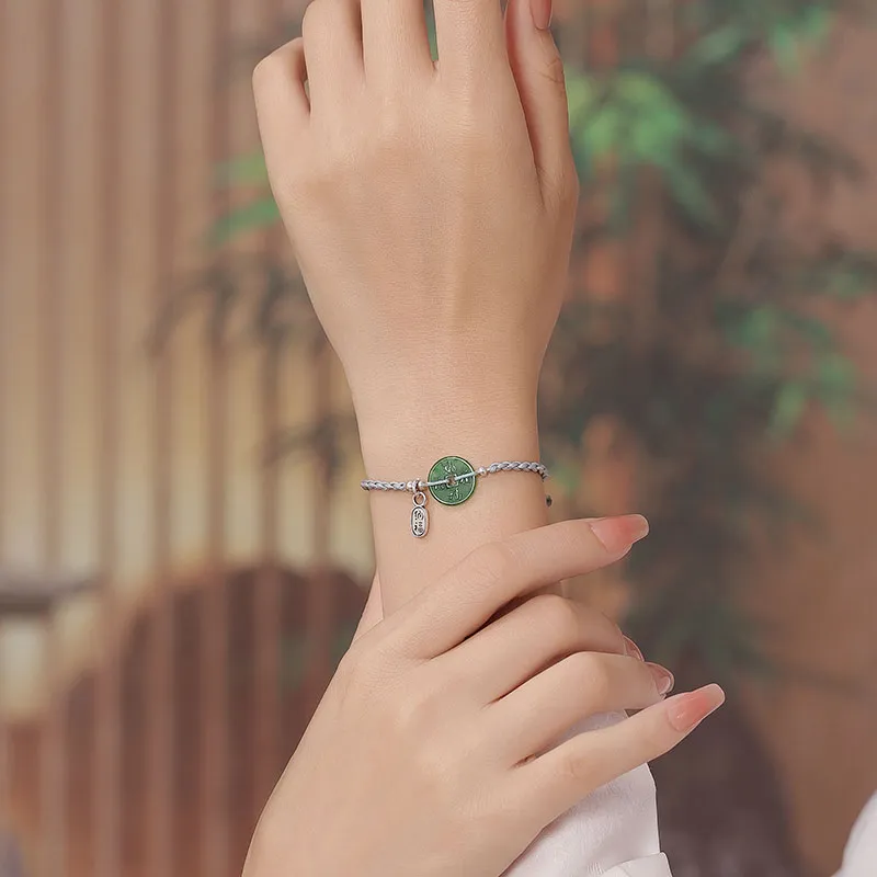 Princess Cui Ice Glutinous Jadeite Bracelets Unisex-2