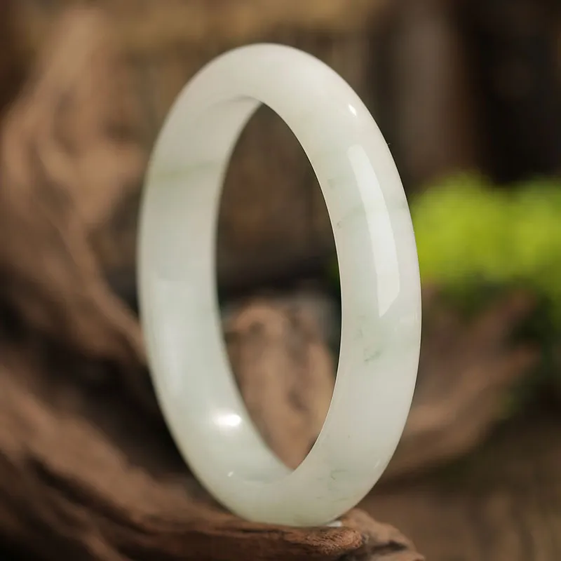 Princess Cui Golden Silk Jade Jade Bangles Women's-1