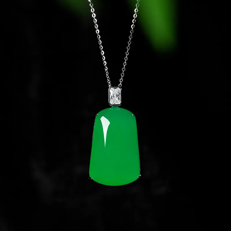Princess Cui Chalcedony Jade Necklaces Women's-1