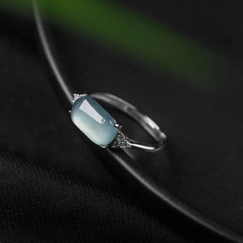 Princess Cui Ice Type Jadeite Rings Unisex-3