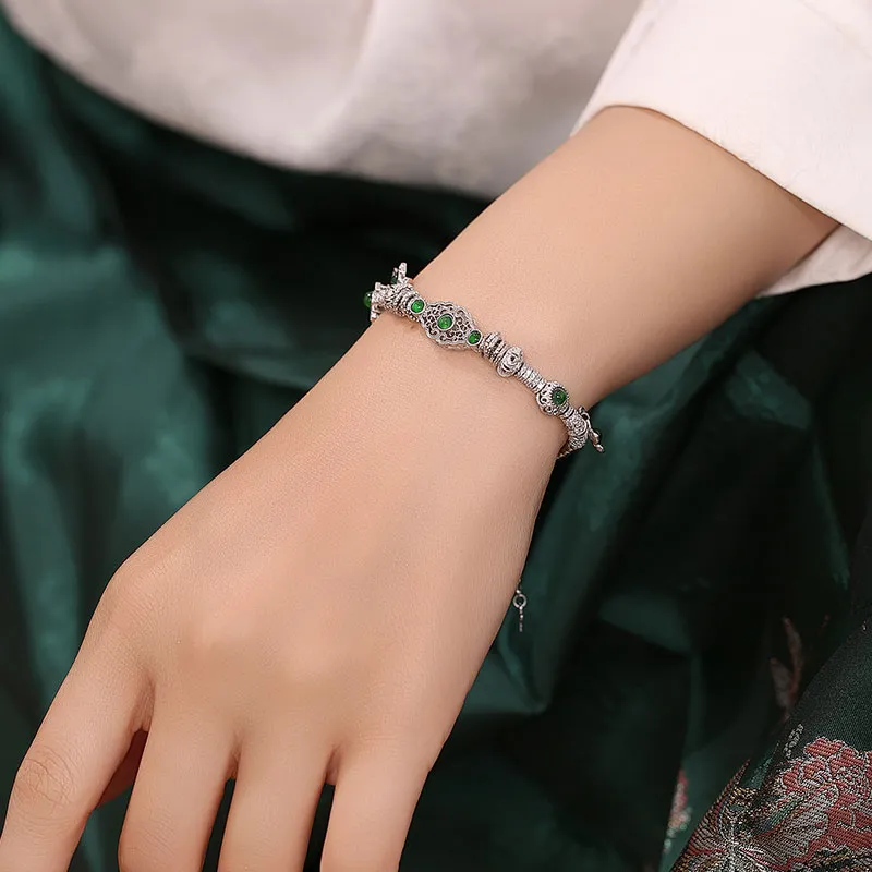 Princess Cui High Ice Jade Jadeite Bracelets Women's-5