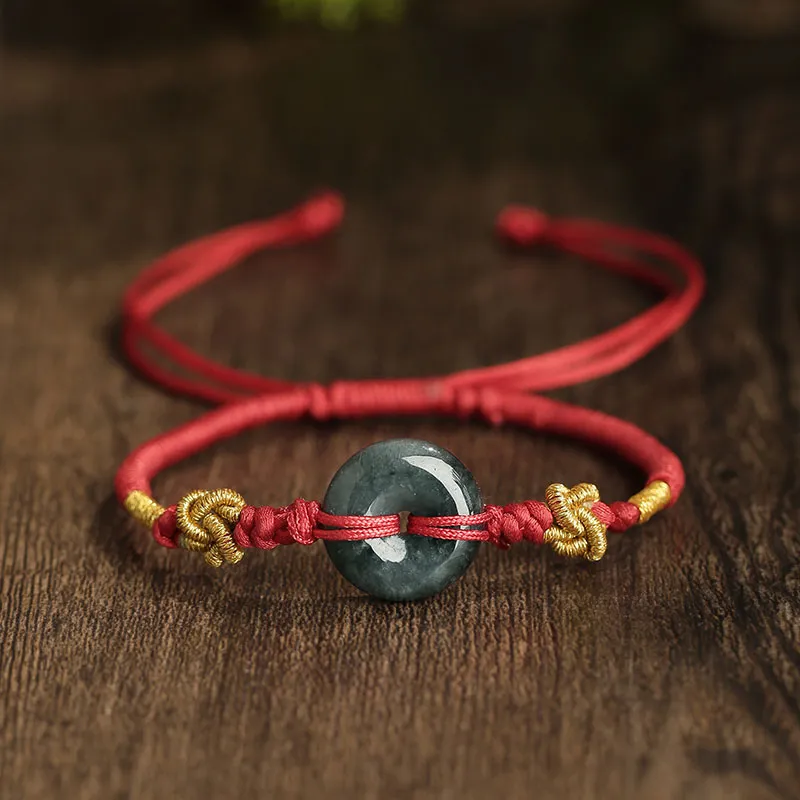Princess Cui Glutinous Jade Jadeite Bracelets Unisex-3