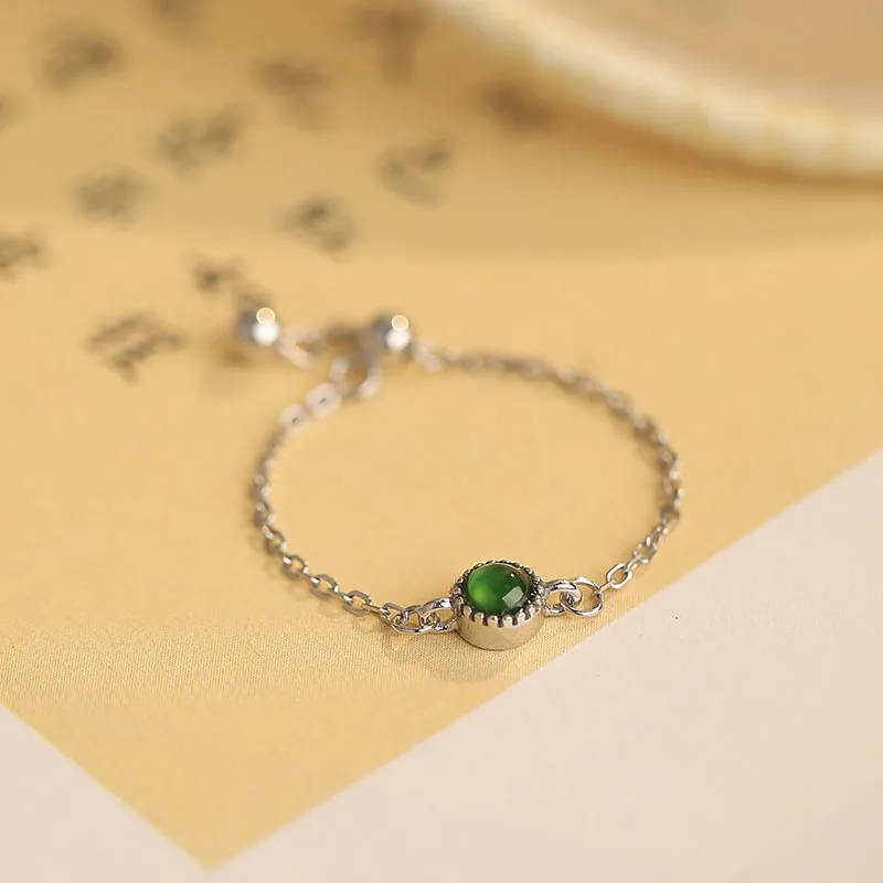 Princess Cui Ice Glutinous Jadeite Rings Women's-4