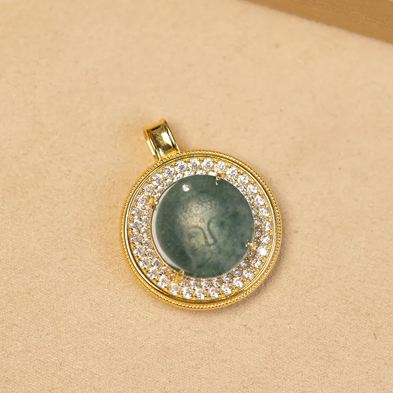 Princess Cui Ice Type Jadeite Necklaces Women's-3