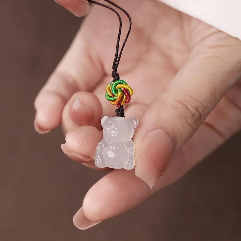 Princess Cui Chalcedony Cell Phone Pendants Unisex-5