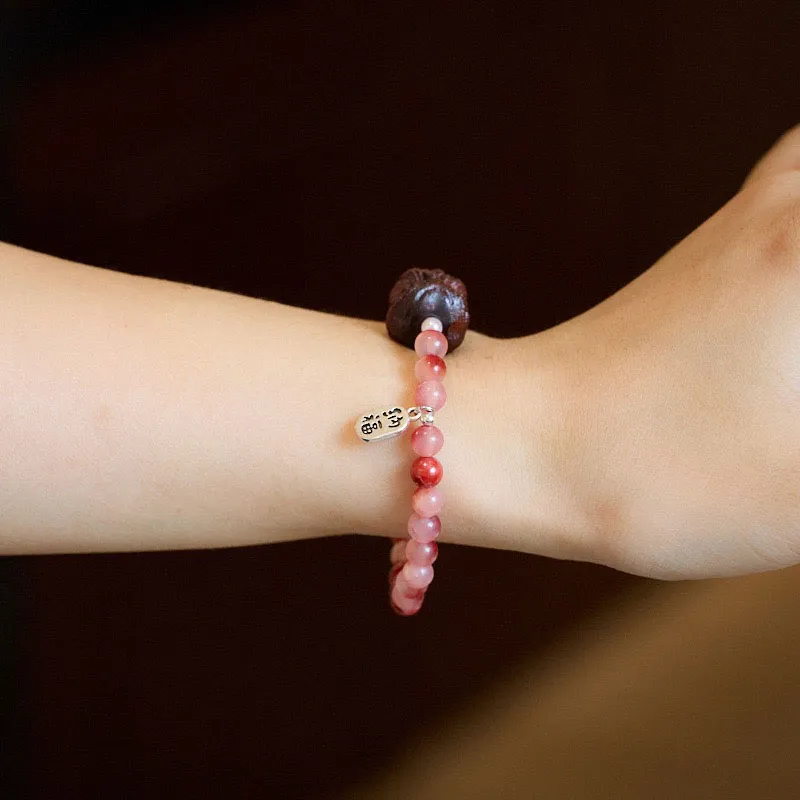 Princess Cui Chalcedony Jade Bracelets Unisex-2