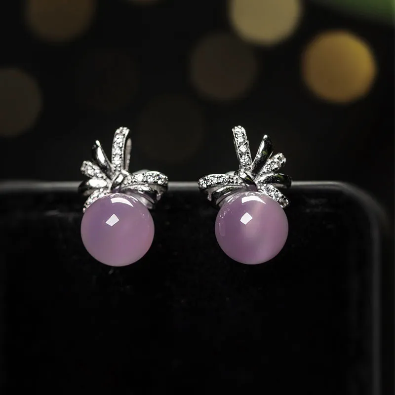 Princess Cui Chalcedony Earrings Women's-1