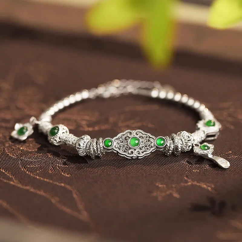 Princess Cui High Ice Jade Jadeite Bracelets Women's-1