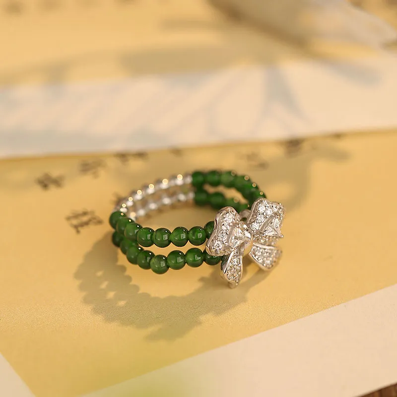 Princess Cui Ice Type Jadeite Rings Women's-2