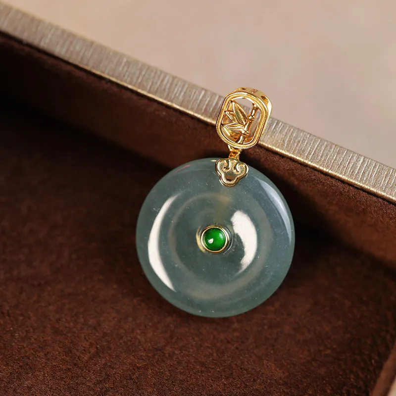Princess Cui Ice Type Jadeite Necklaces Women's-4