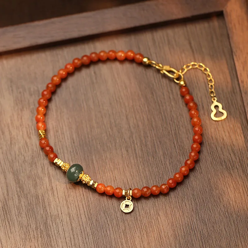 Princess Cui Southern Red Agate Bracelets Unisex-1