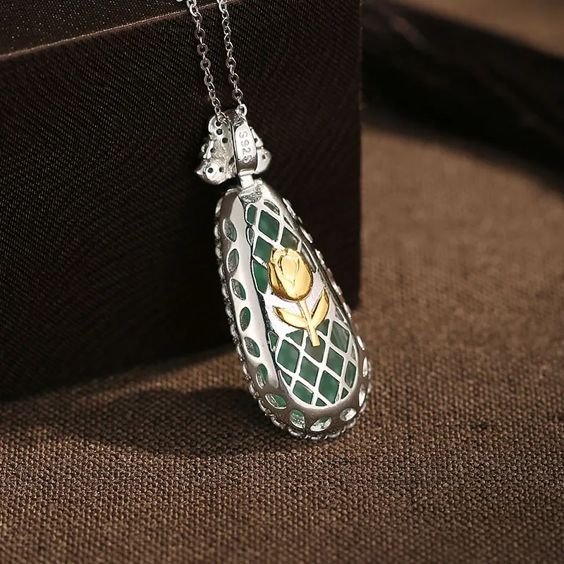 Princess Cui Dulong Jade Necklaces Unisex-3