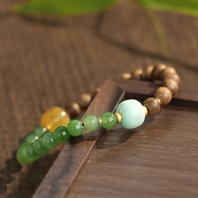Princess Cui Agarwood Bracelets Unisex-4