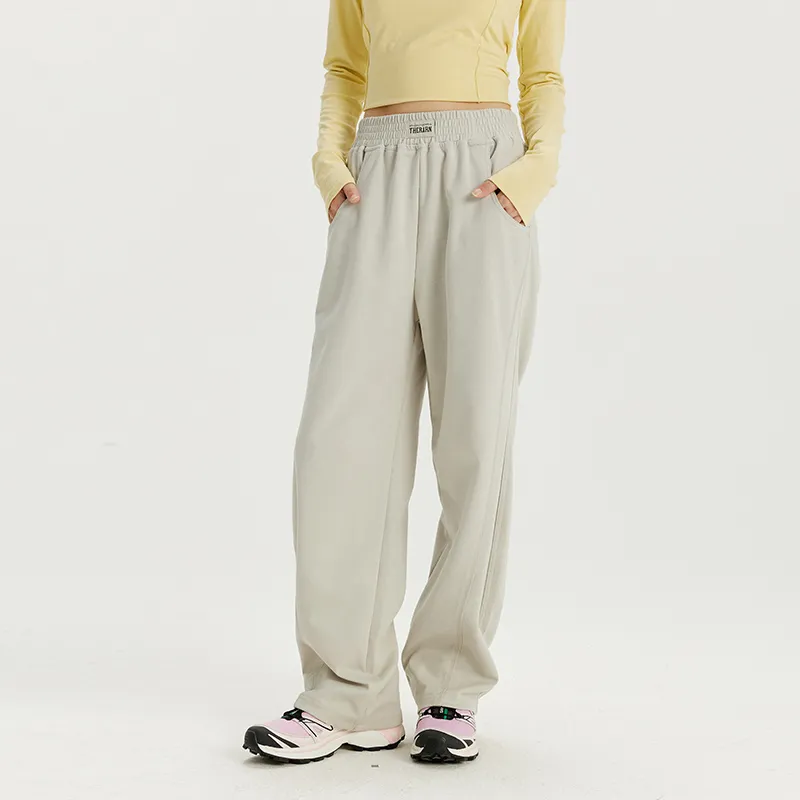 RA&RN Casual Pants Women's Gray Green-3