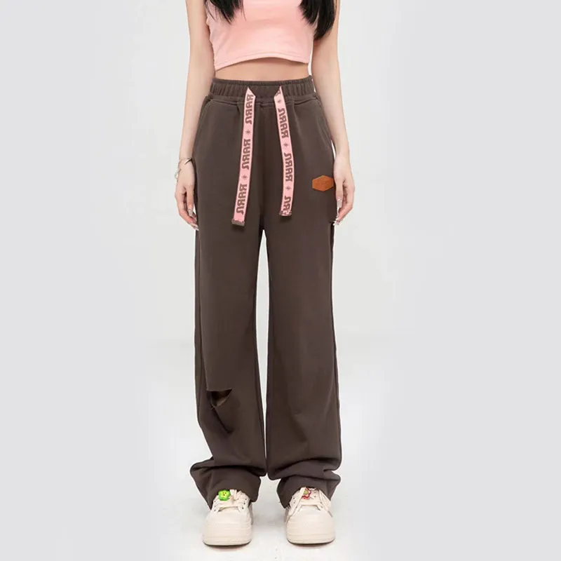 RA&RN Casual Pants Women's Dark Gray-4