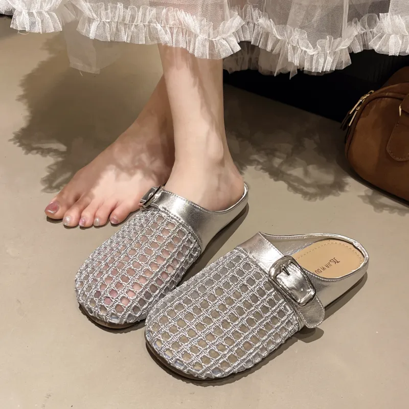 Puppytown Abrasion Resistant Slip Resistant Closed Toe Slippers Women's-5