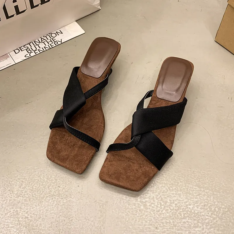 Puppytown Rubber Sole Odor Resistant Slip Resistant Abrasion Resistant Slide Slippers Women's-13