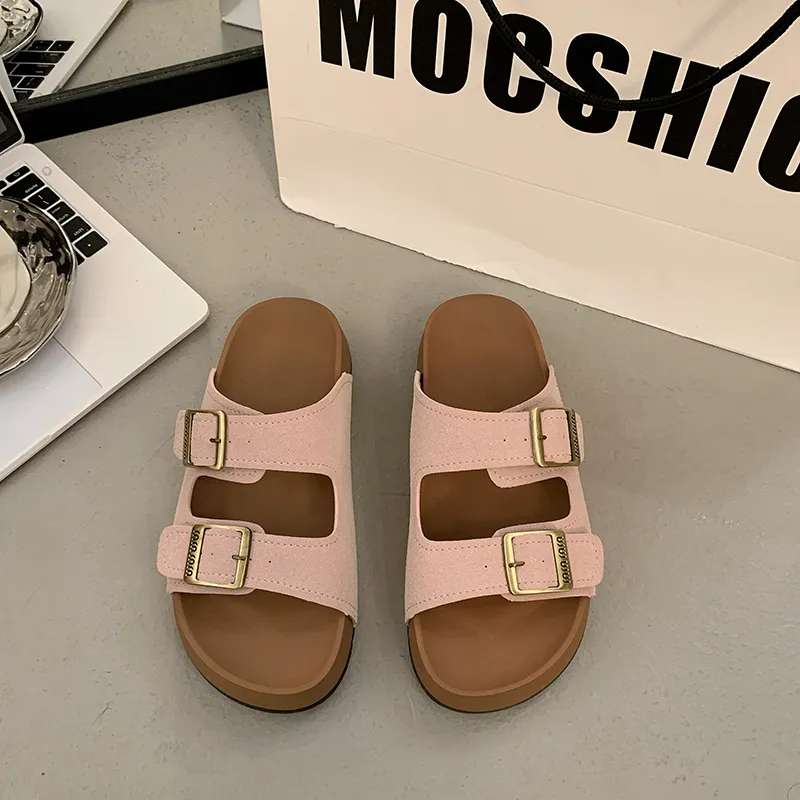 Puppytown Quiet Slip Resistant Slide Slippers Women's-5