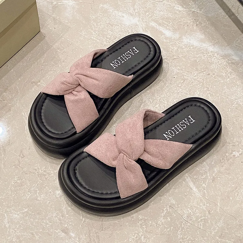 Puppytown Slip Resistant Odor Resistant Cushioning Slide Slippers Women's-5