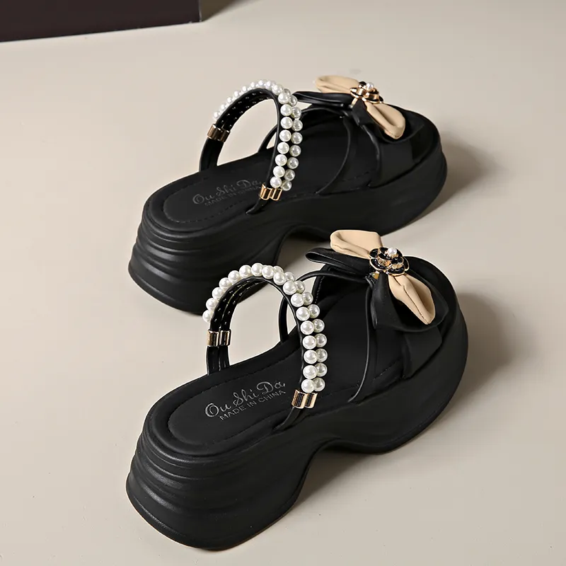 Puppytown Rubber Sole Slip Resistant Abrasion Resistant Slide Slippers Women's-3