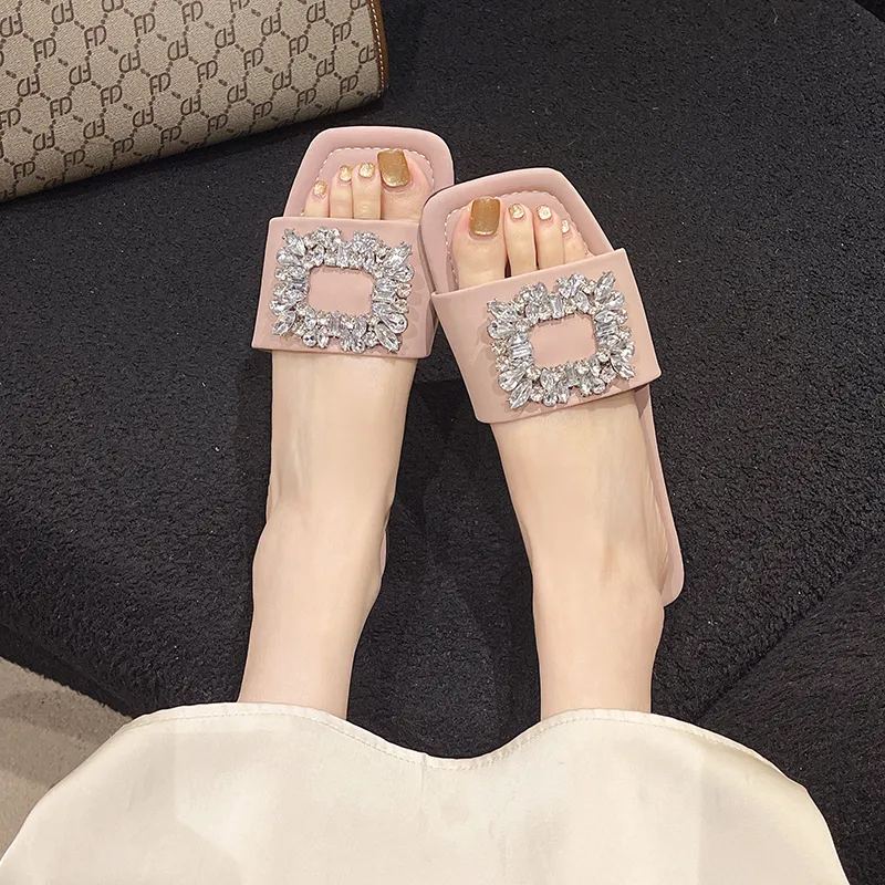 Puppytown Rubber Sole Slip Resistant Abrasion Resistant Slide Slippers Women's-2