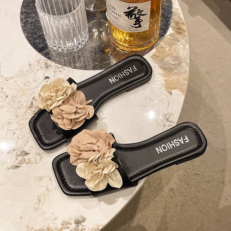 Puppytown Rubber Sole Slip Resistant Abrasion Resistant Slide Slippers Women's-11