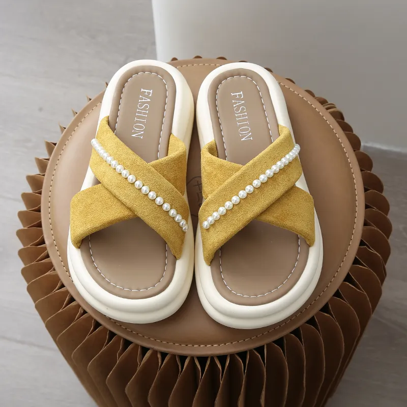 Puppytown Odor Resistant Slip Resistant Slide Slippers Women's-9