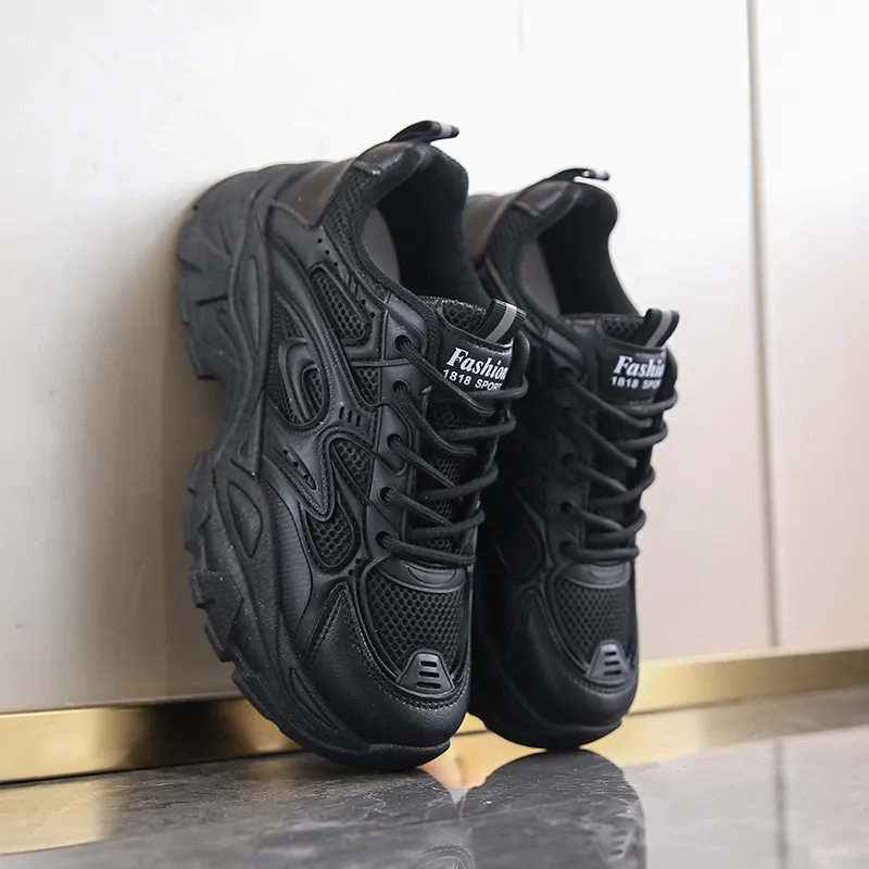 Puppytown Anti Slip Wear Resistant Low Top Chunky Sneakers Women's-1