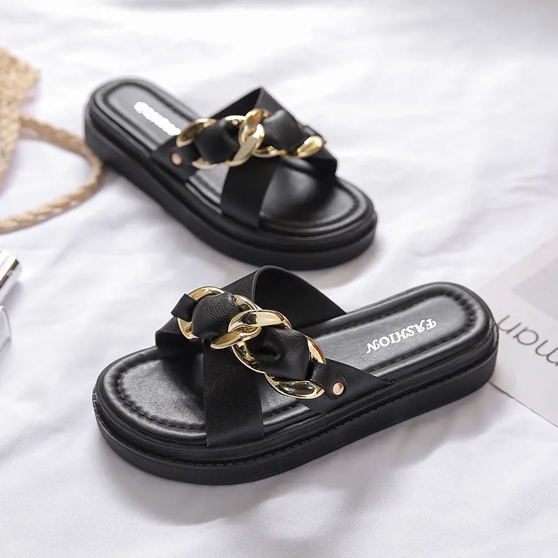 Puppytown Slip Resistant Quick Dry Slide Slippers Women's-9