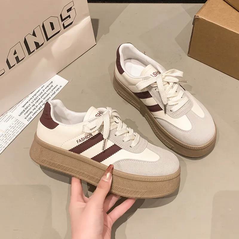 Puppytown Non slip Breathable And Wear resistant Low Top Casual Shoes Women's-4