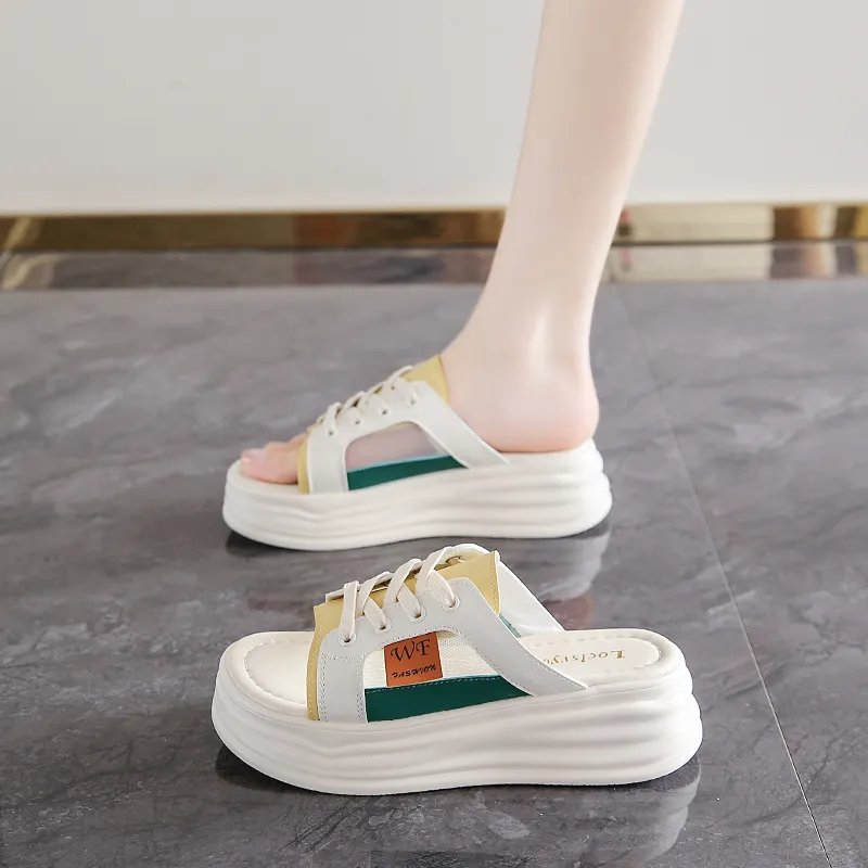Puppytown Rubber Sole Slip Resistant Abrasion Resistant Slide Slippers Women's-1