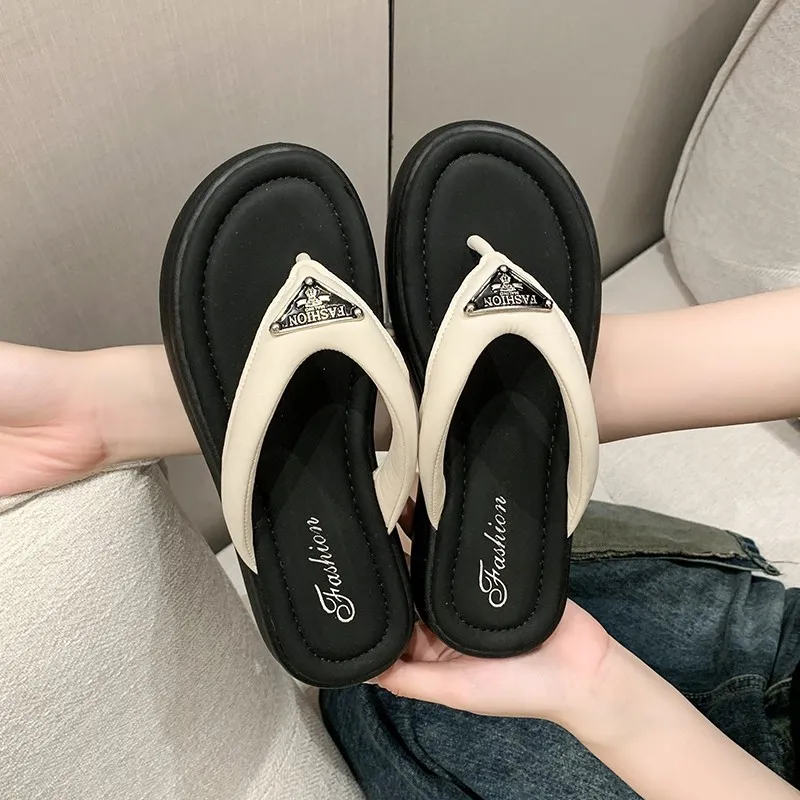 Puppytown Slip Resistant Quick Dry Flip Flops Women's-3