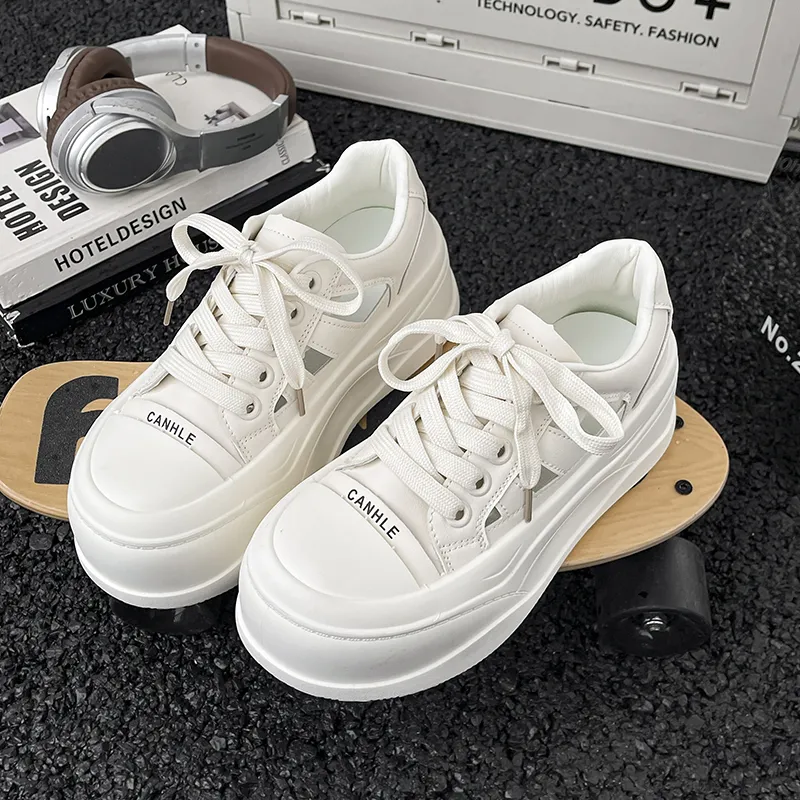 Puppytown Slip Resistant Low Top Skateboard Shoes Women's-7
