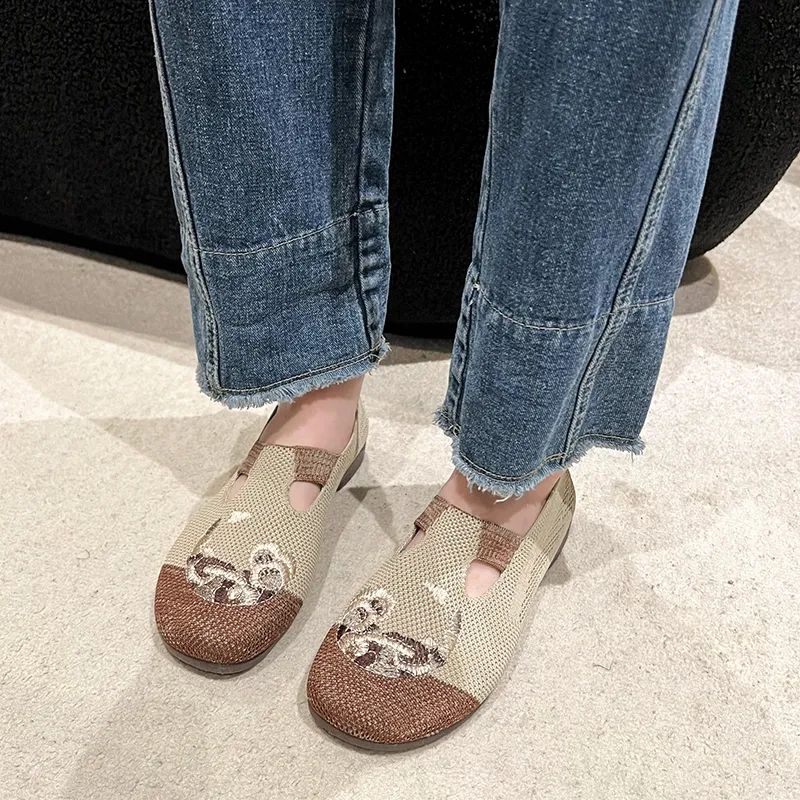 Puppytown Breathable And Slip Resistant Low Top Casual Shoes Women's-11