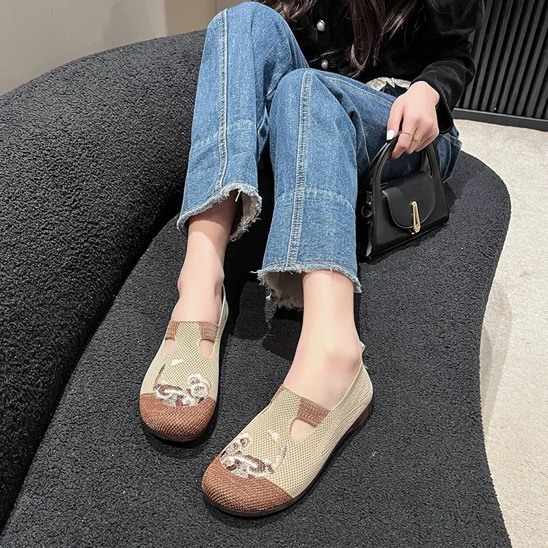 Puppytown Breathable And Slip Resistant Low Top Casual Shoes Women's-10