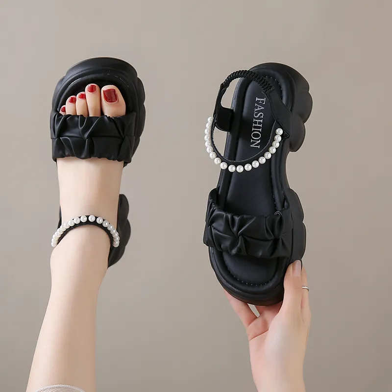 Puppytown One Strap Sandals 6cm Women's-2