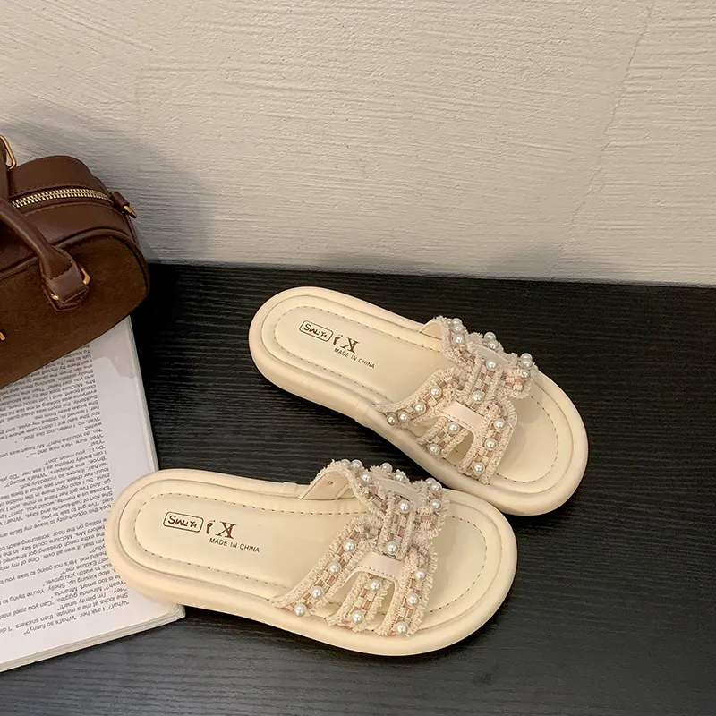 Puppytown Rubber Sole Odor Resistant Slip Resistant Slide Slippers Women's-2