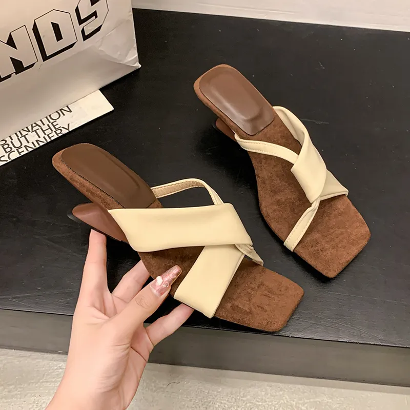 Puppytown Rubber Sole Odor Resistant Slip Resistant Abrasion Resistant Slide Slippers Women's-5