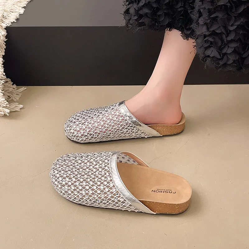 Puppytown Abrasion Resistant Slip Resistant Closed Toe Slippers Women's-7