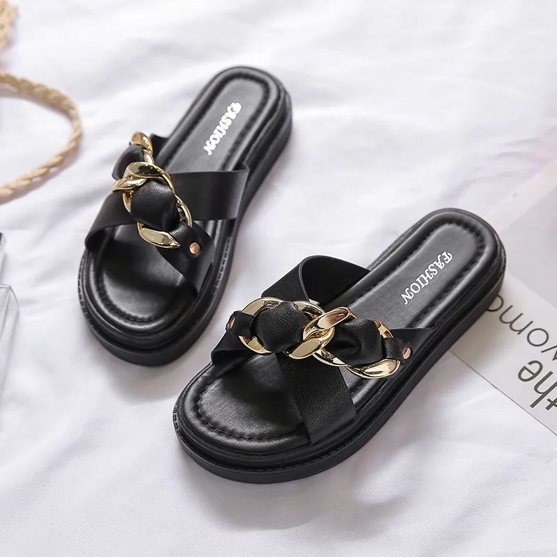 Puppytown Slip Resistant Quick Dry Slide Slippers Women's-8