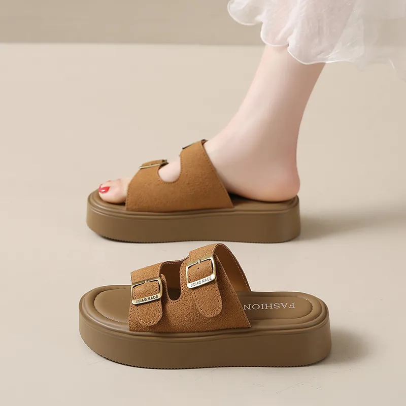 Puppytown Slip Resistant Odor Resistant Slide Slippers Women's-7
